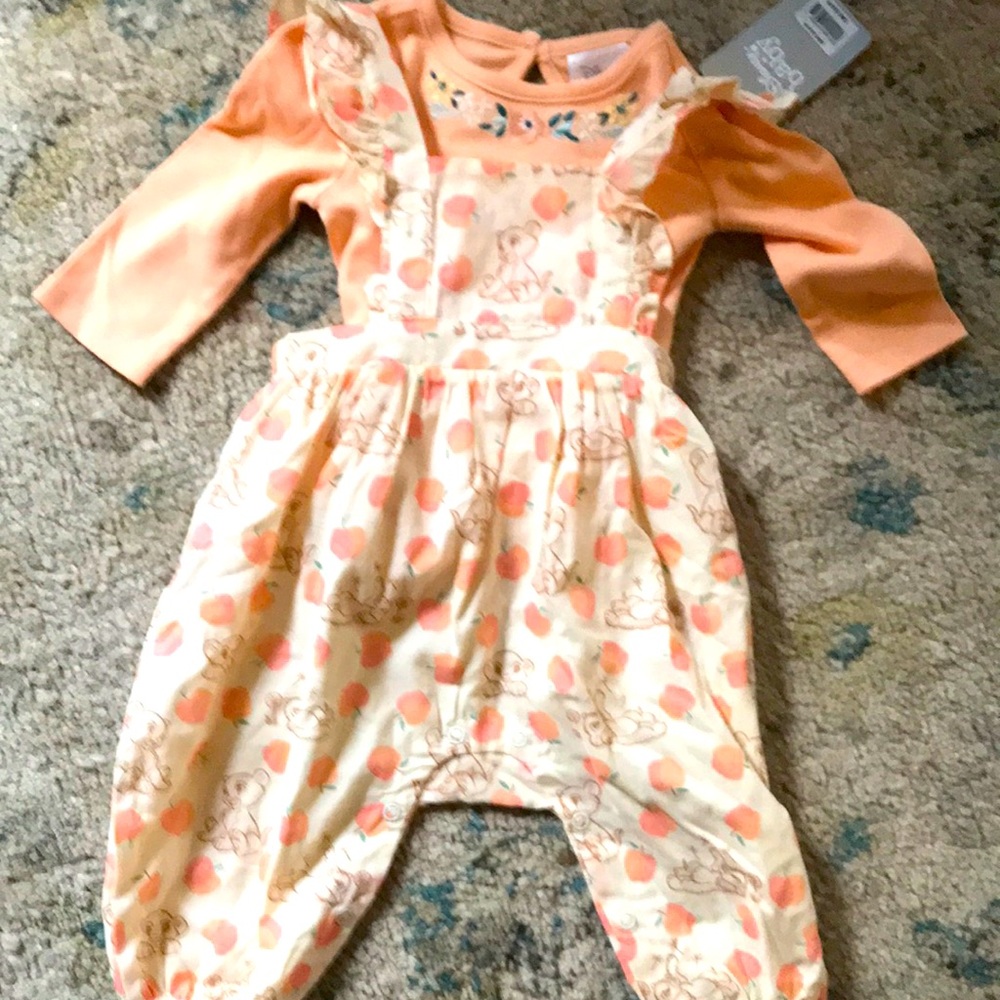 Disney baby romper overall outfit super cute Napa from Lion King